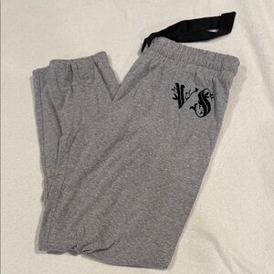 PINK Victoria's Secret Gray Jogger Pants